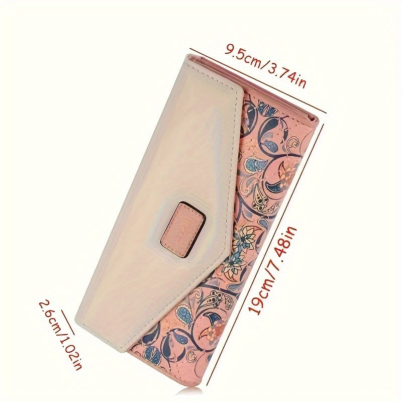 Floral Tri-Fold Wallet