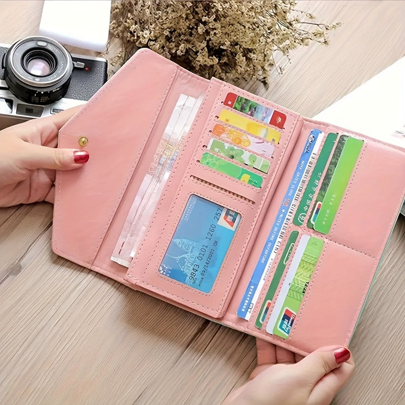 Floral Tri-Fold Wallet