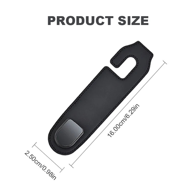 SeaMetal Leather Metal Seat Hooks