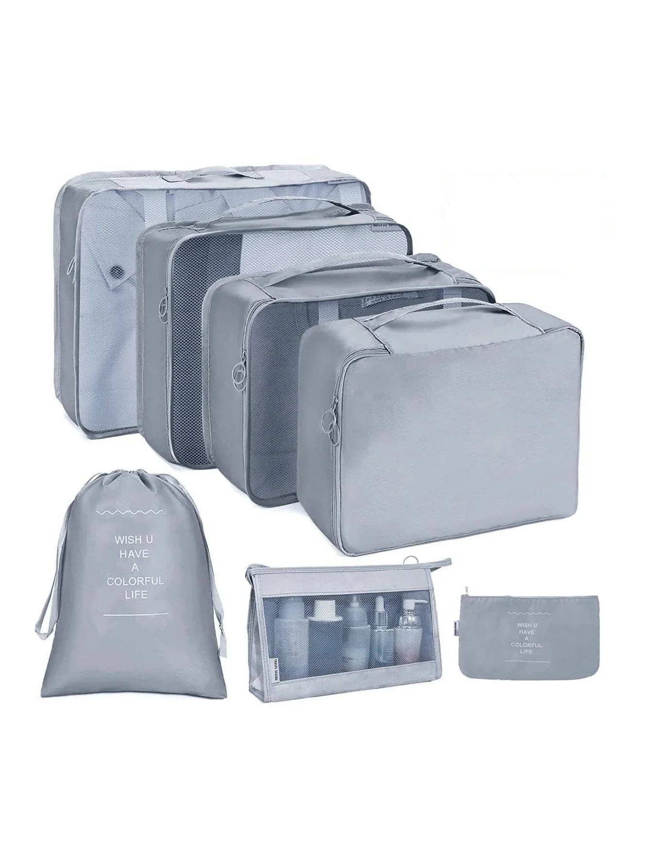 7/8/9/10 Pcs Set Travel Organizer