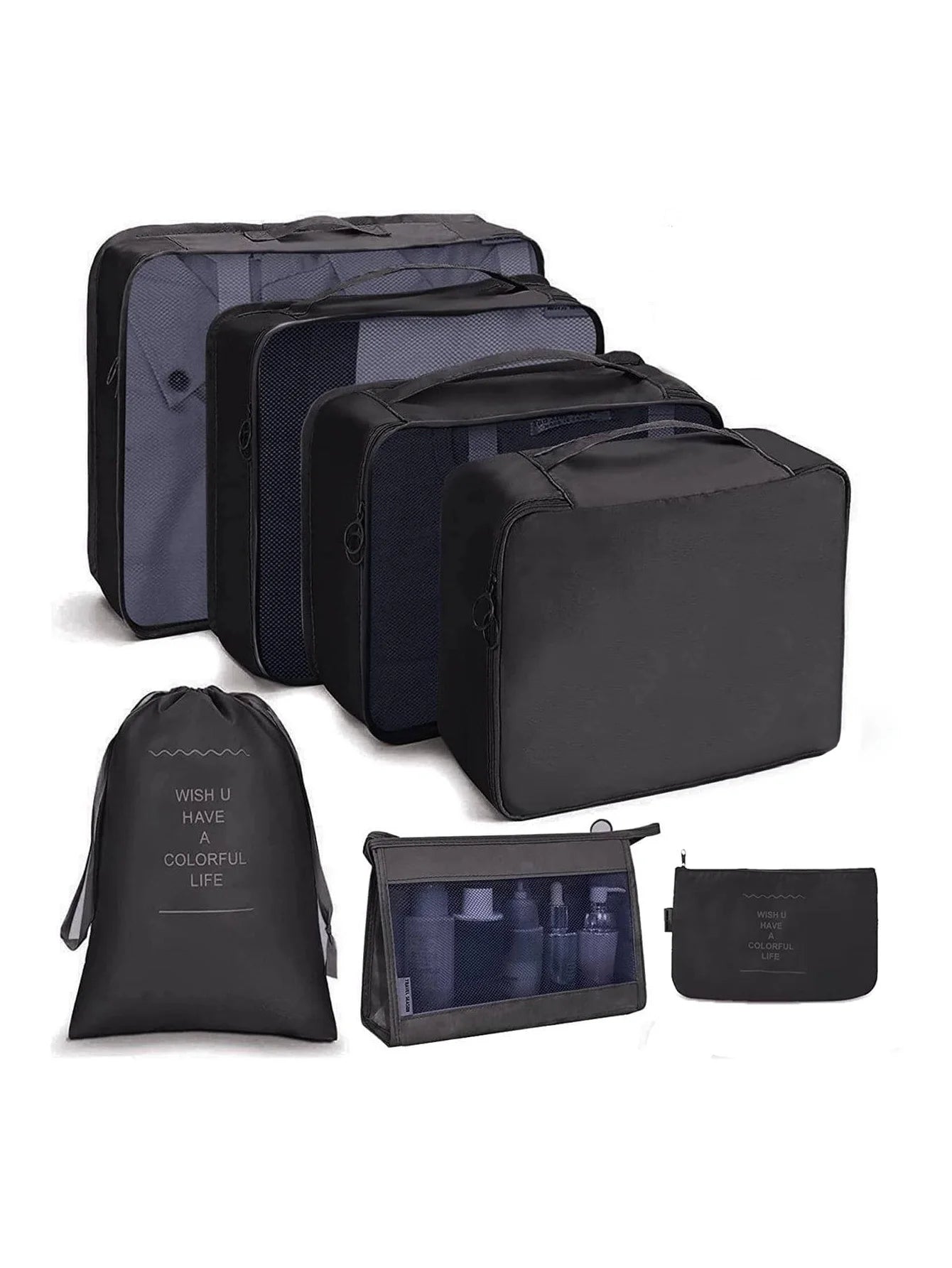 7/8/9/10 Pcs Set Travel Organizer
