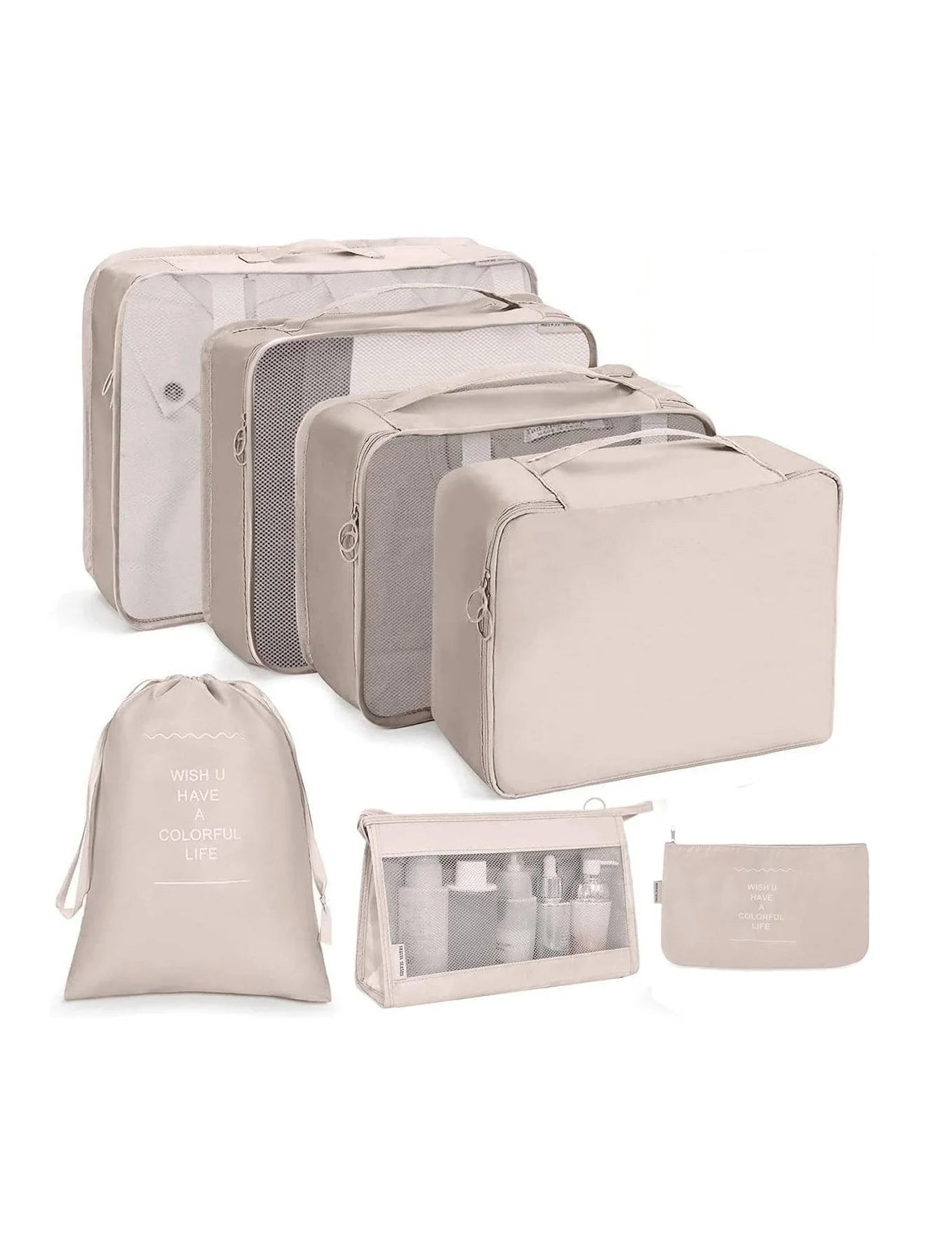 7/8/9/10 Pcs Set Travel Organizer