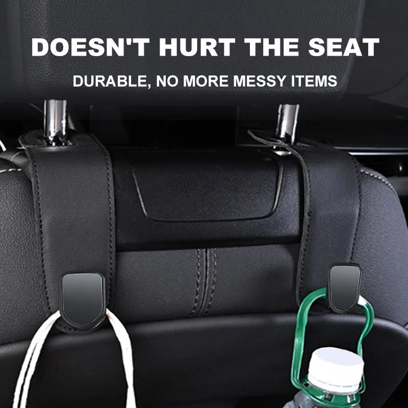 SeaMetal Leather Metal Seat Hooks