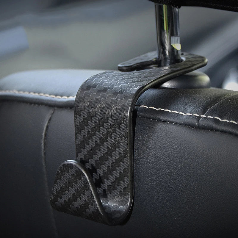 Carbon Fiber Car Seat Hooks