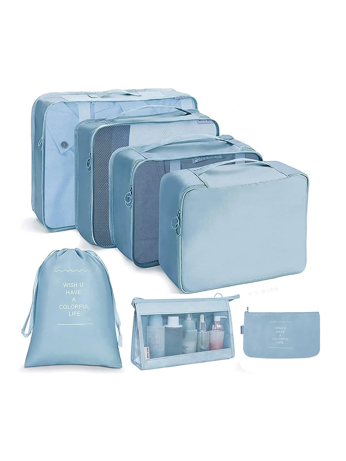 7/8/9/10 Pcs Set Travel Organizer