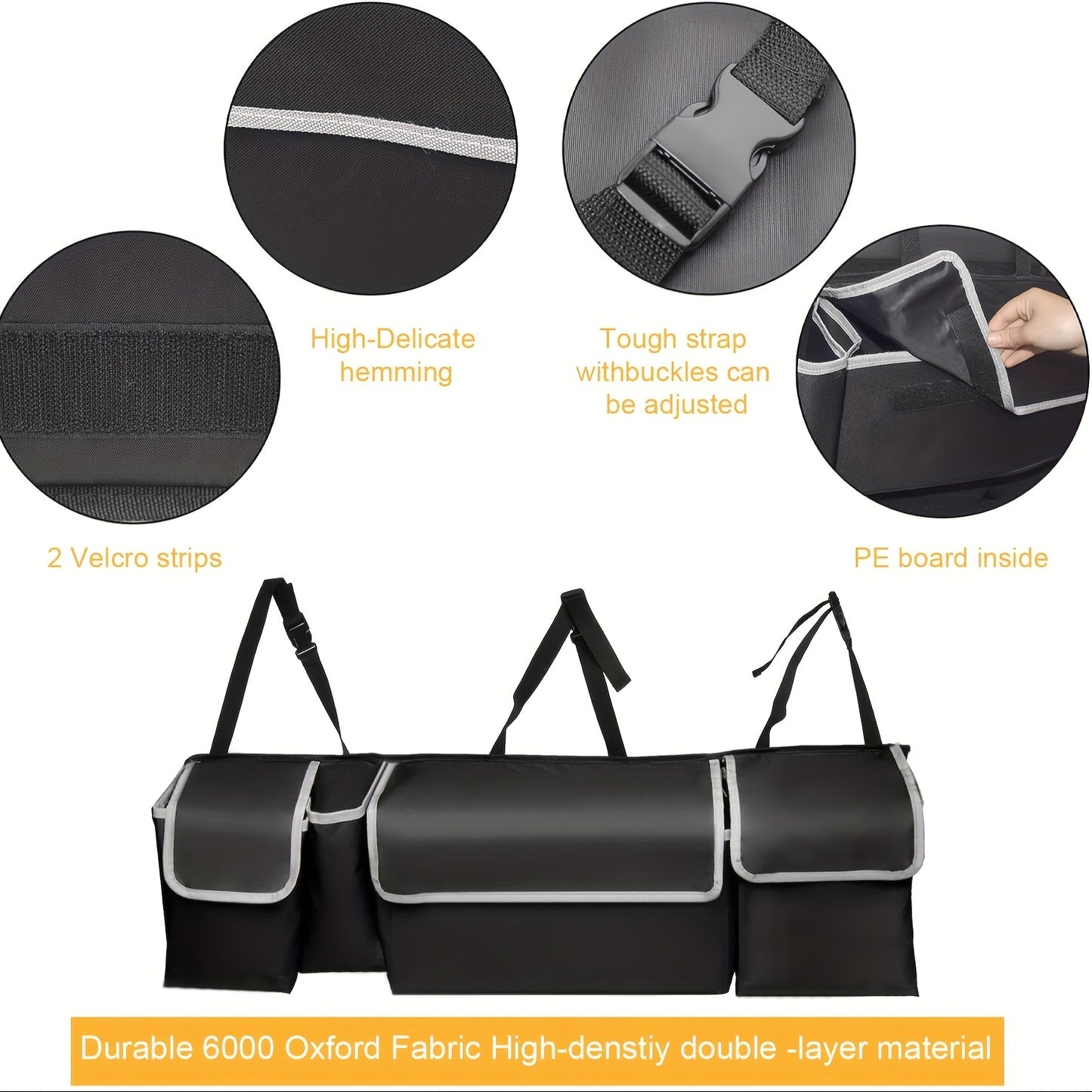 Waterproof Hanging Car Trunk Organizer