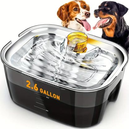 2.6 Gallon Pet Water Fountain