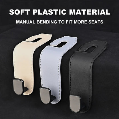 SeaMetal Leather Metal Seat Hooks