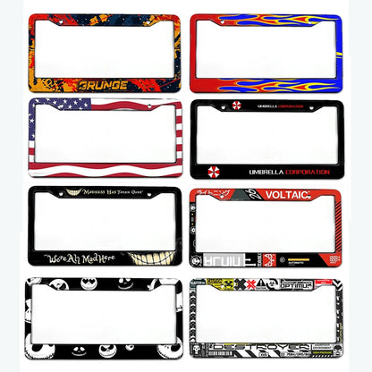 Universal Aluminum Alloy US Car License Plate Frame