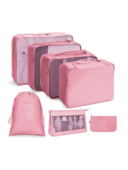 7/8/9/10 Pcs Set Travel Organizer