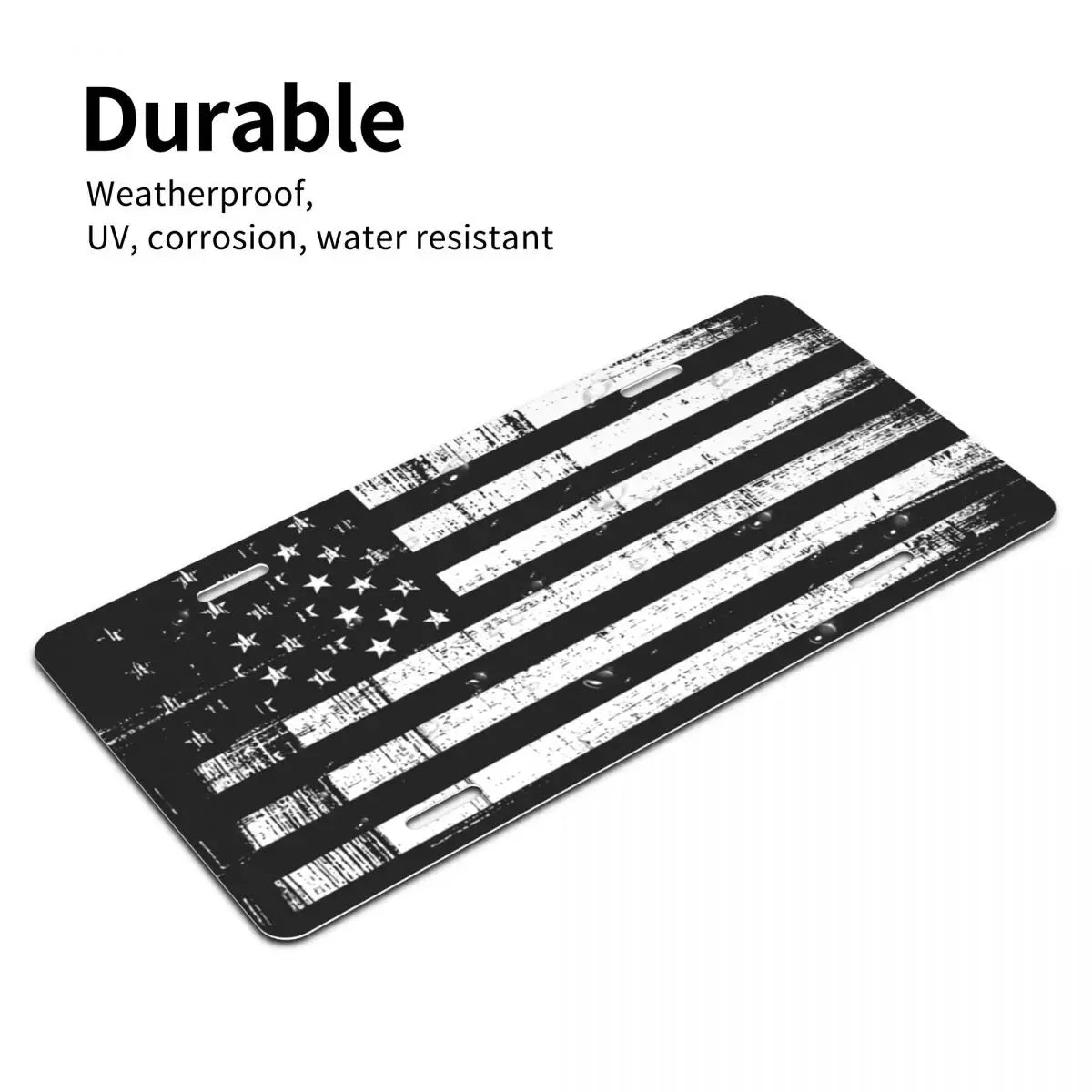 Aluminum Decorative Car Front License Plate