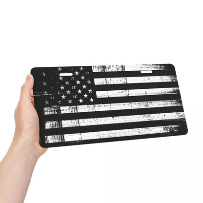 Aluminum Decorative Car Front License Plate