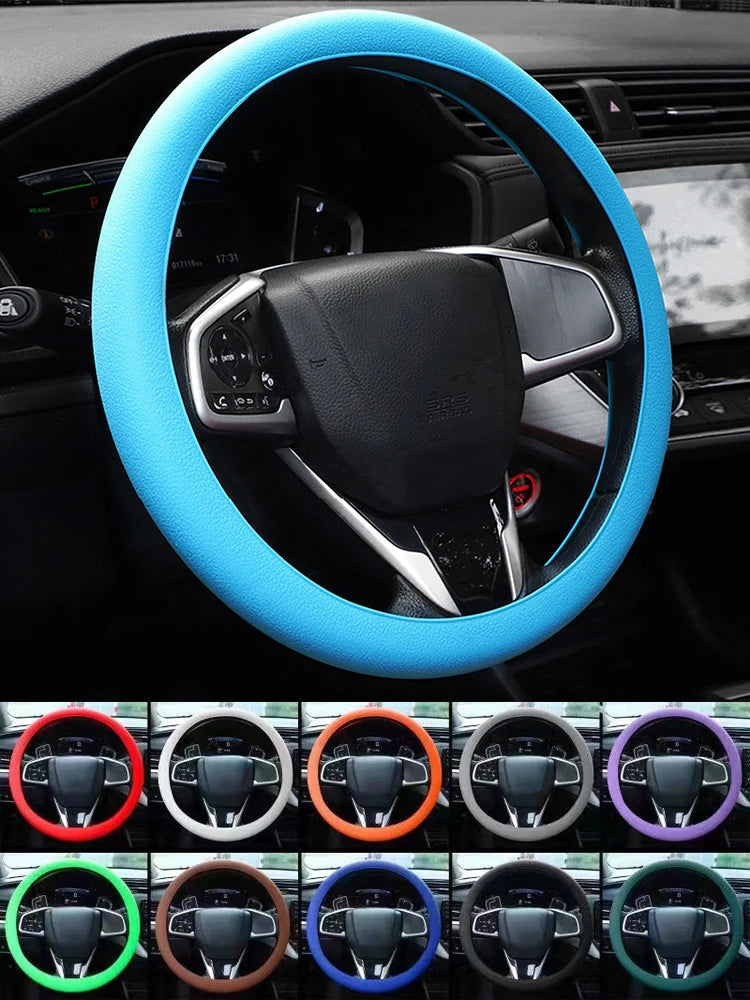 Silicone Steering Wheel Cover for All Vehicles