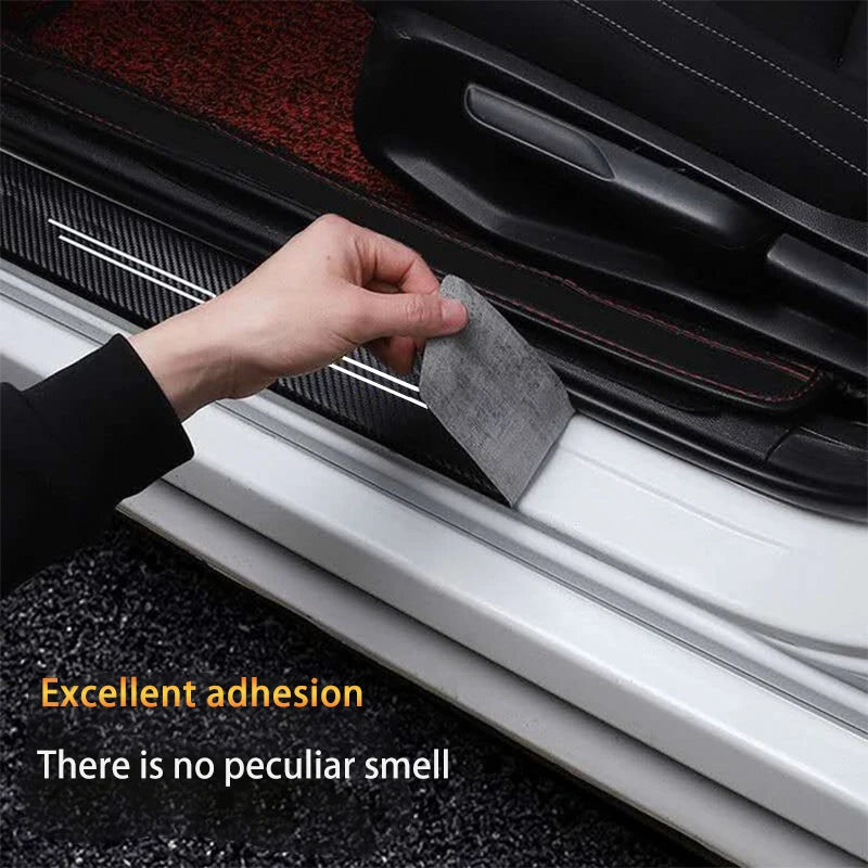 Leather Car Door Sill Protection