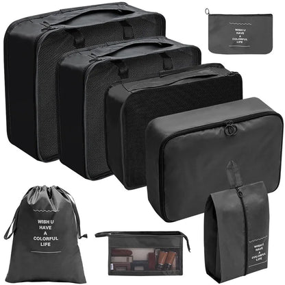 7/8/9/10 Pcs Set Travel Organizer