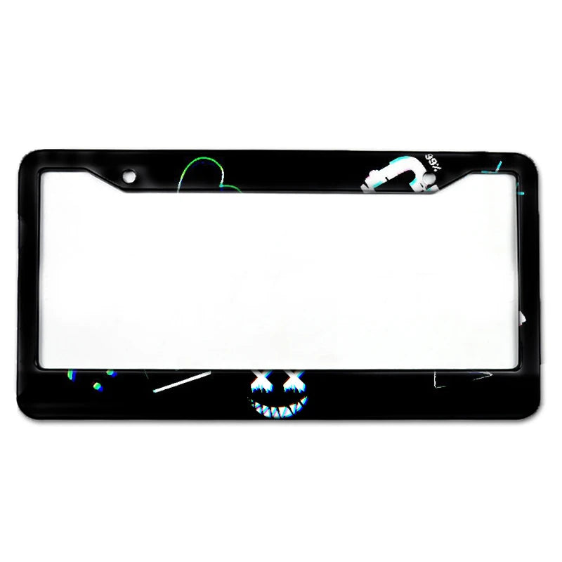 Universal Laser Cut Chrome License Plate Frame