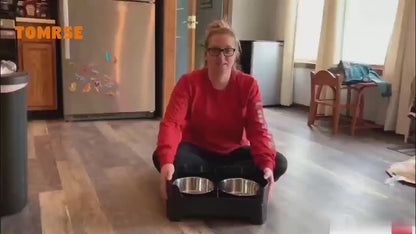 Elevated 5-in-1 Dog Feeding Station