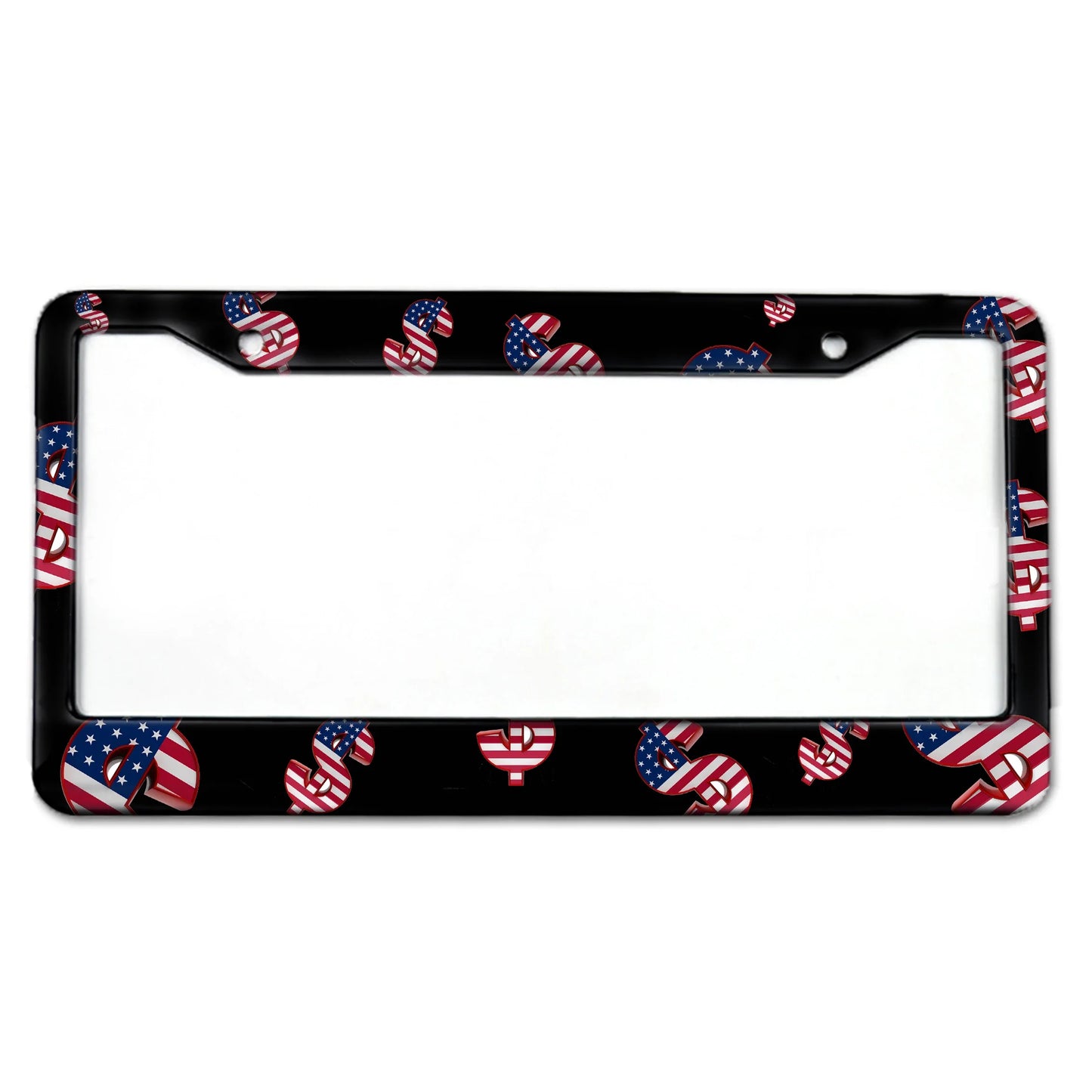 Universal Aluminum Alloy US Car License Plate Frame